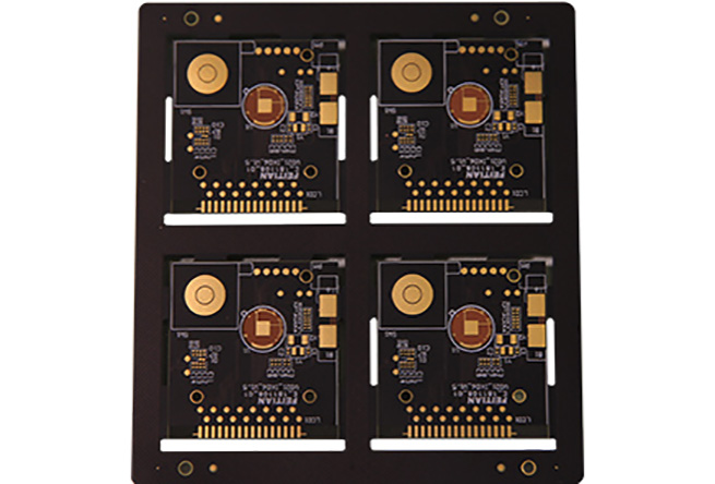 OEM special design 0.15mm ultrathin double side rigid PCB 4 layers