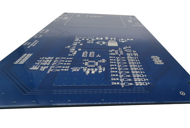 Blue solder mask 1.6mm 2 layers lead free HASL FR-4 PCB